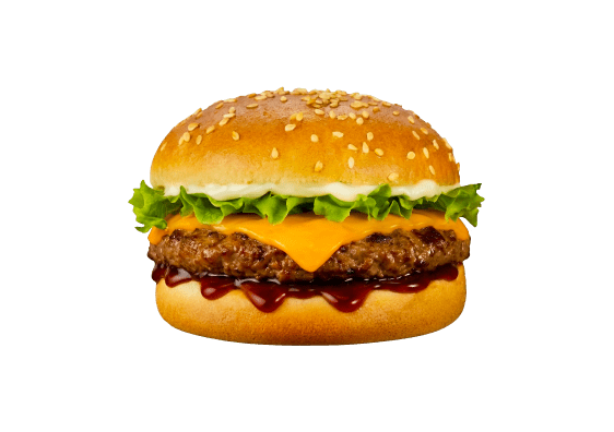 マムズタッチ（Mom's Touch）のチーズてりやきJrバーガー
