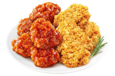 マムズタッチ（Mom's Touch）のハーフ＆ハーフチキン